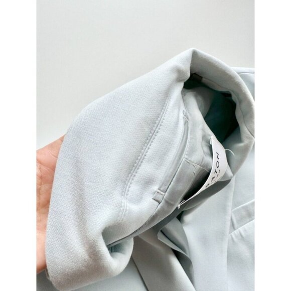 Aritzia BABATON ATELIER Vogue Cruise Blue Single Oversized Blazer Jacket, Size 3 - Picture 10 of 16